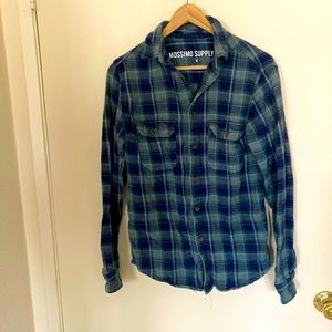 Blue Plaid Flannel